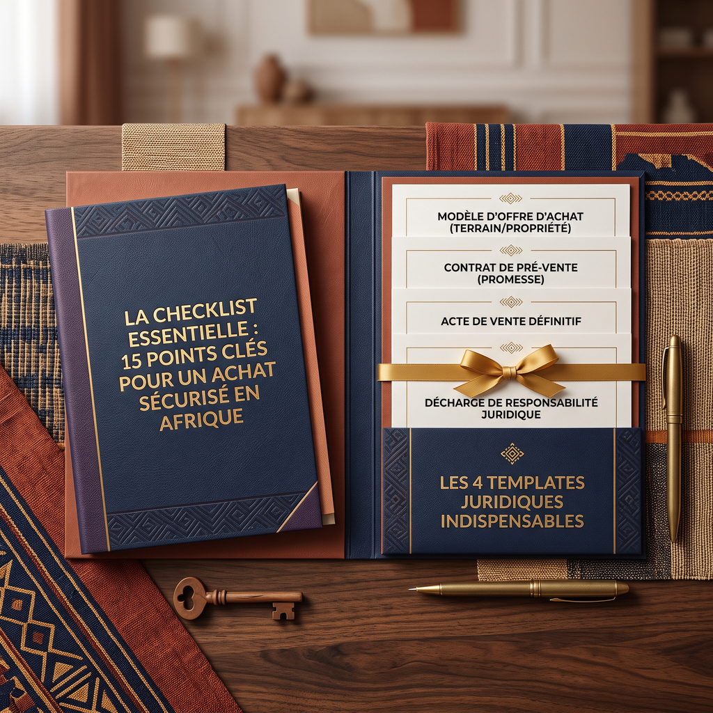 Checklist 15 points + 4 templates juridiques — Acheter en Afriqu