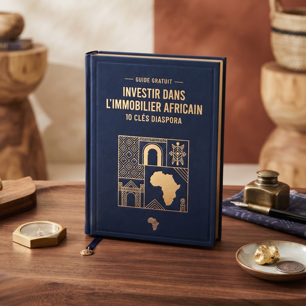 Guide gratuit — Investir dans l'immobilier africain (10 clés dia