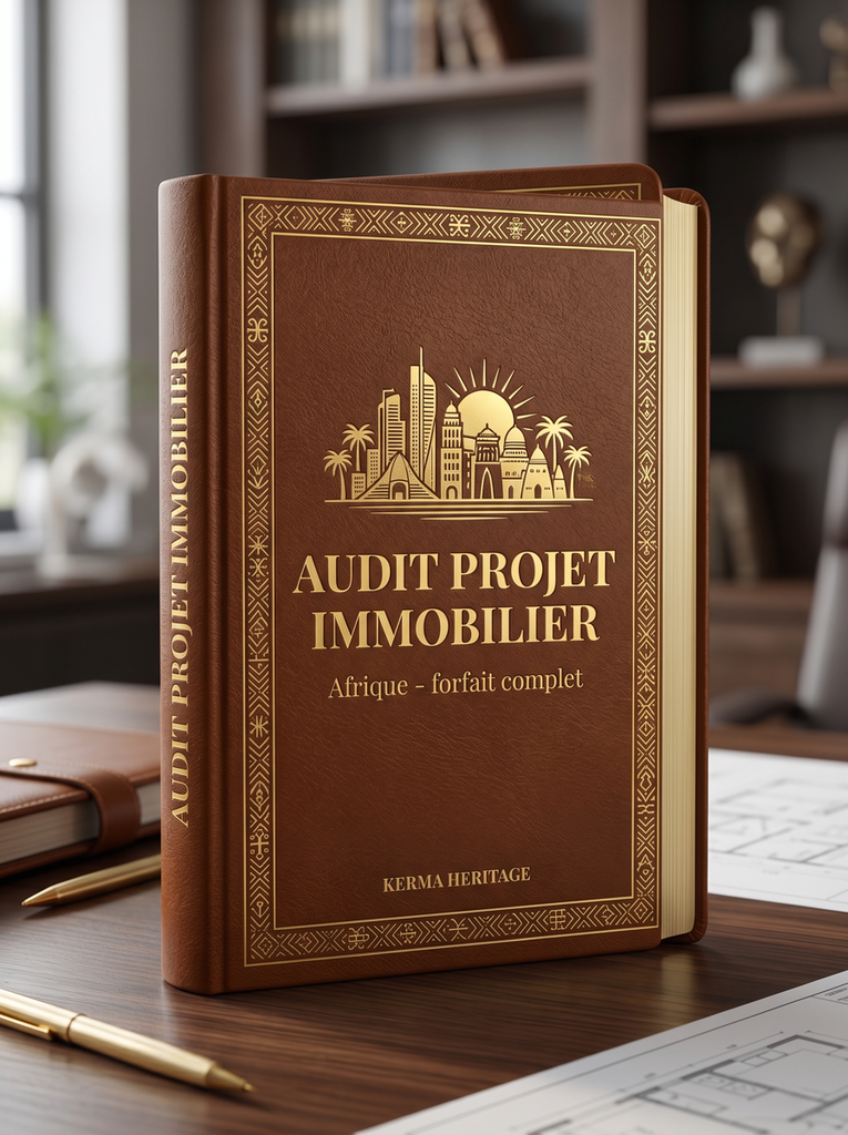 Audit projet immobilier Afrique — Forfait complet