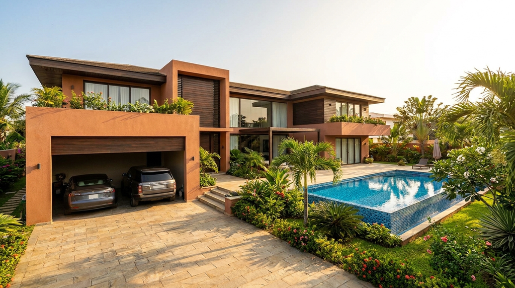 [KRM-P07] Villa 5 pièces avec jardin — Cocody, Abidjan